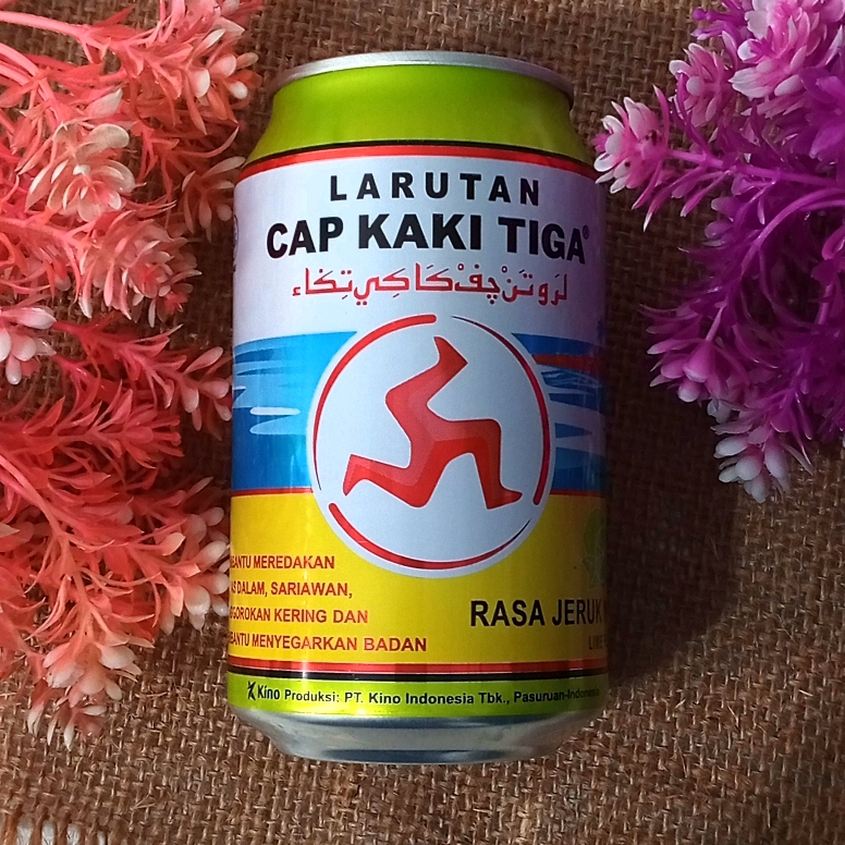 LARUTAN CAP KAKI TIGA RASA JERUK